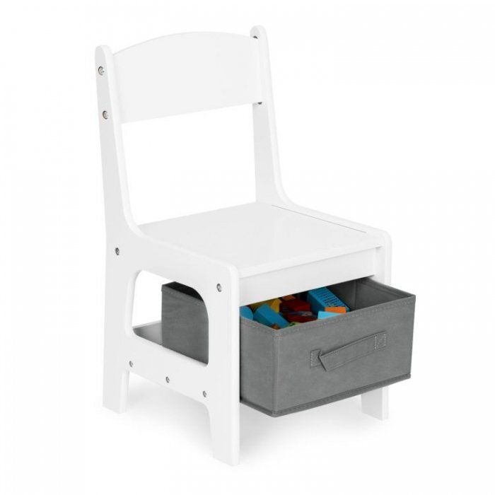 Ecotoys Set de masa cu doua scaune pentru copii