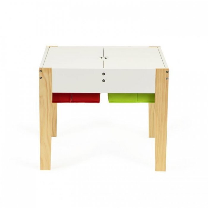 Ecotoys Set de masa cu doua scaune pentru copii XKF002