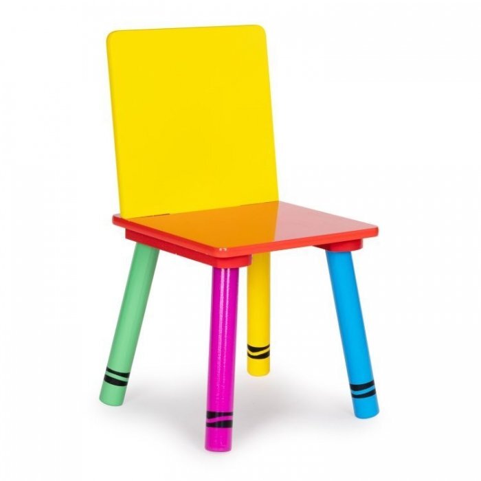 Ecotoys Set de masa cu doua scaune pentru copii ZKB-10