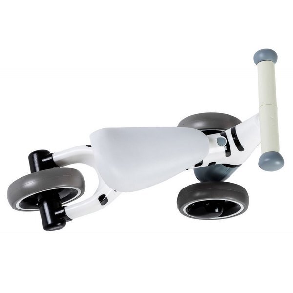 Ecotoys Tricicleta copii fara pedale Zebra LB1603 varsta 1-3 ani scaun confortabil si moale roti duble fata functie de blocare a ghidonului sarcina maxima admisa 20 kg
