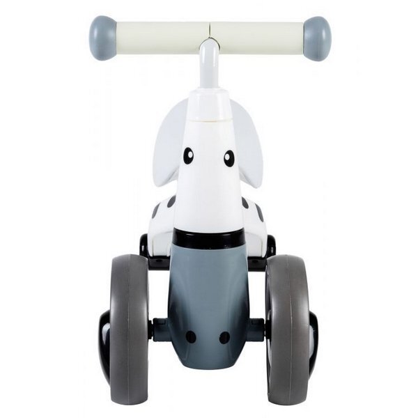 Ecotoys Tricicleta copii fara pedale Zebra LB1603 varsta 1-3 ani scaun confortabil si moale roti duble fata functie de blocare a ghidonului sarcina maxima admisa 20 kg
