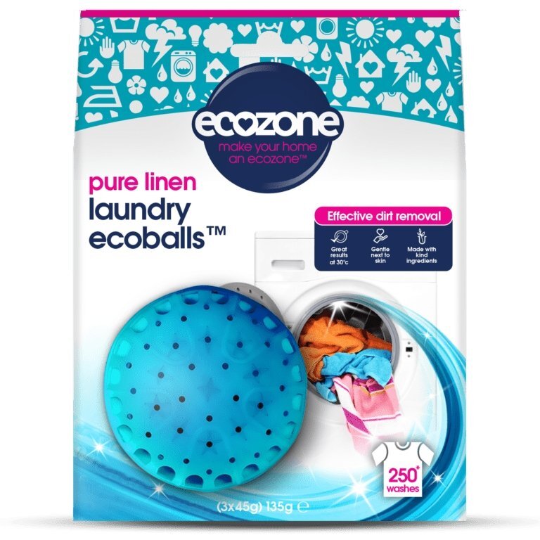 Ecozone Bila pentru spalarea rufelor cu parfum de in 250 spalari