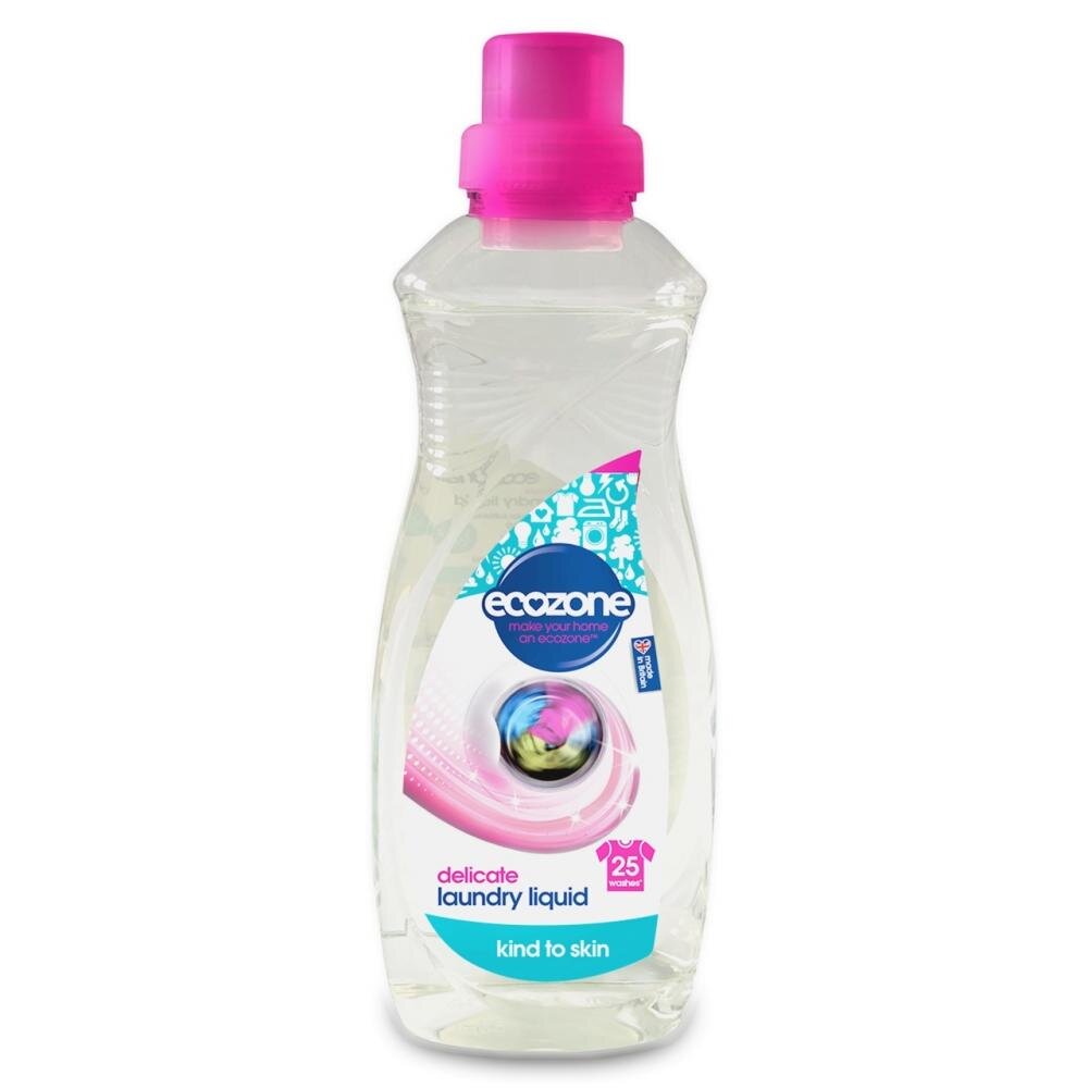 Ecozone Detergent fara miros pentru hainele bebelusilor si rufe delicate 25 spalari 750 ml