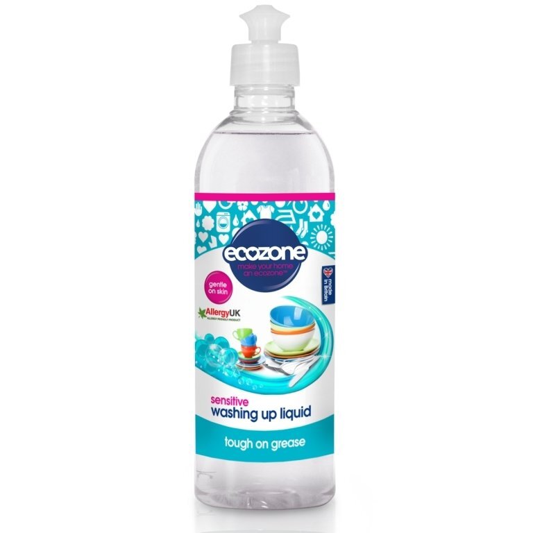 Ecozone Solutie fara miros pentru spalat vasebiberoane Sensitive 500 ml