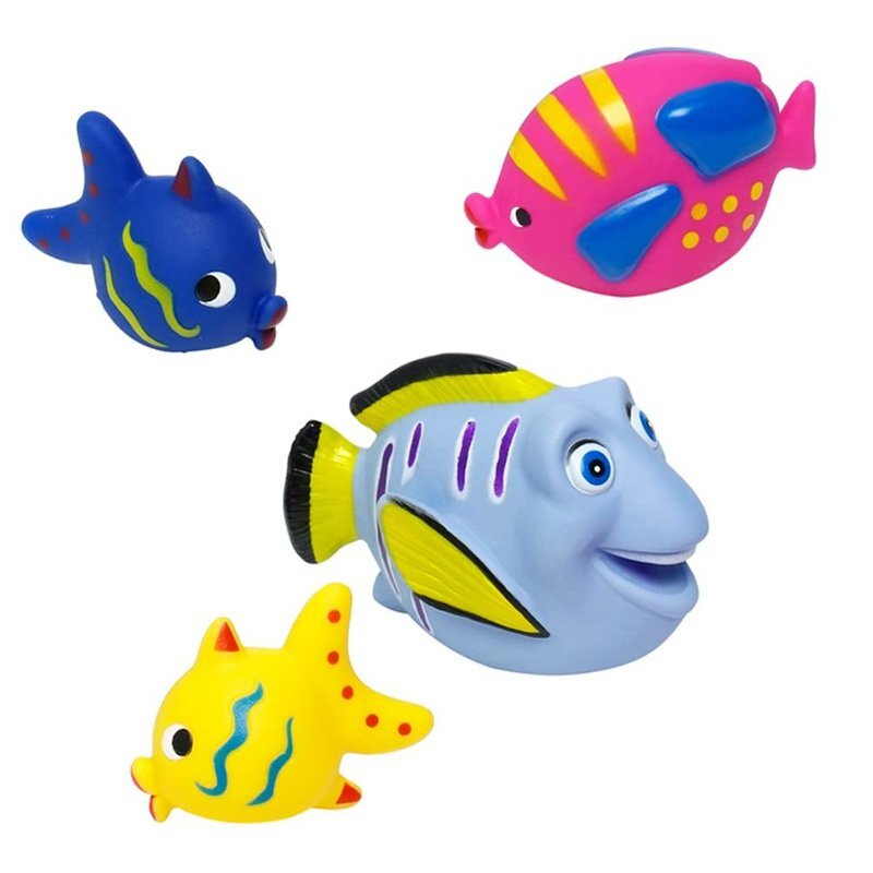 Eddy Toys Jucarie de baie Pestisori Albastru