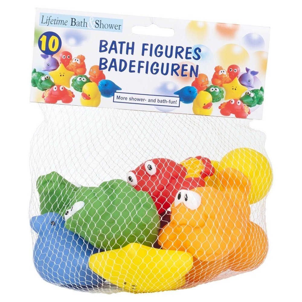 Eddy Toys Set 10 jucarii de baie diverse animale