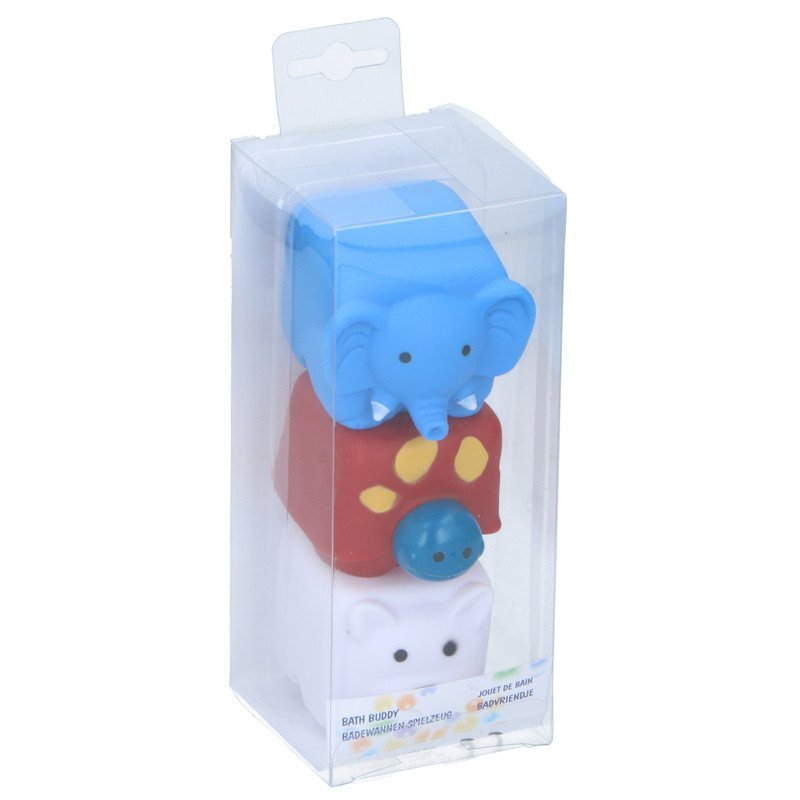 Eddy Toys Set 3 jucarii de baie elefant testoasa urs polar