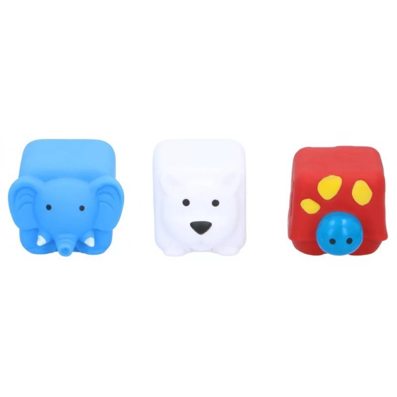 Eddy Toys Set 3 jucarii de baie elefant testoasa urs polar