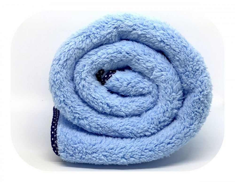 EgaKids Paturica groasa pentru copii CH-264 Blue 90x80 cm