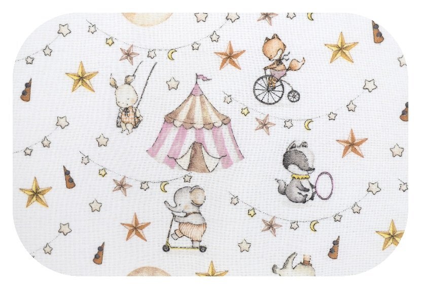 EgaKids Scutec din finet 70x80 cm Pink Circus
