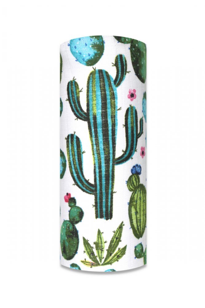 EgaKids Scutec din muselina tetra 70x80 cm model Cactus