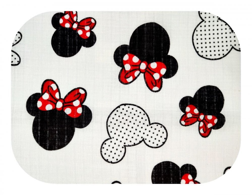 EgaKids Scutec din muselina tetra 70x80 cm model Minnie Mouse