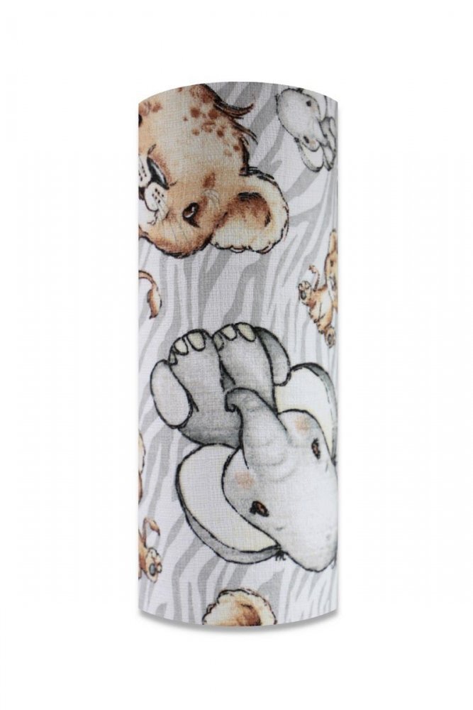 EgaKids Scutec din muselina tetra 70x80 cm model Safari Grey