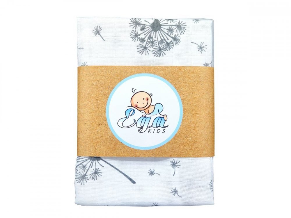 EgaKids Set 5 batistute din bumbac pentru copii 38x38 cm Dendelion