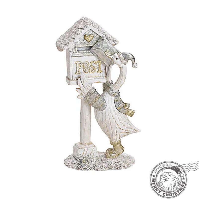 EMA Gascan cu cutie postala statueta decorativa 19 cm