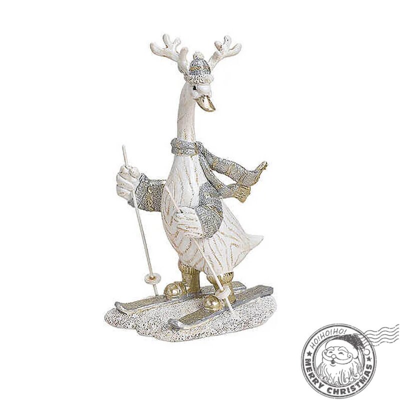 EMA Gascan pe schiuri statueta decorativa 18 cm