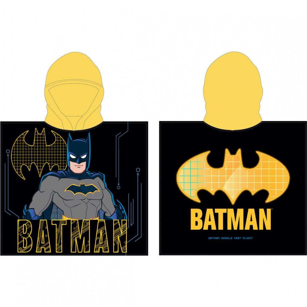 EPLUSM Poncho cu gluga Batman 55x110 cm EPMBAT5246507