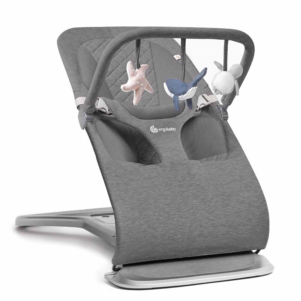 Ergobaby Bara de activitati Ocean Wonders pentru balansoar 3 in 1 Evolve Charcoal Grey