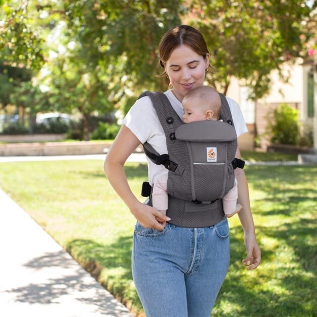 Ergobaby Marsupiu Adapt Soft Flex Mesh Graphite Grey