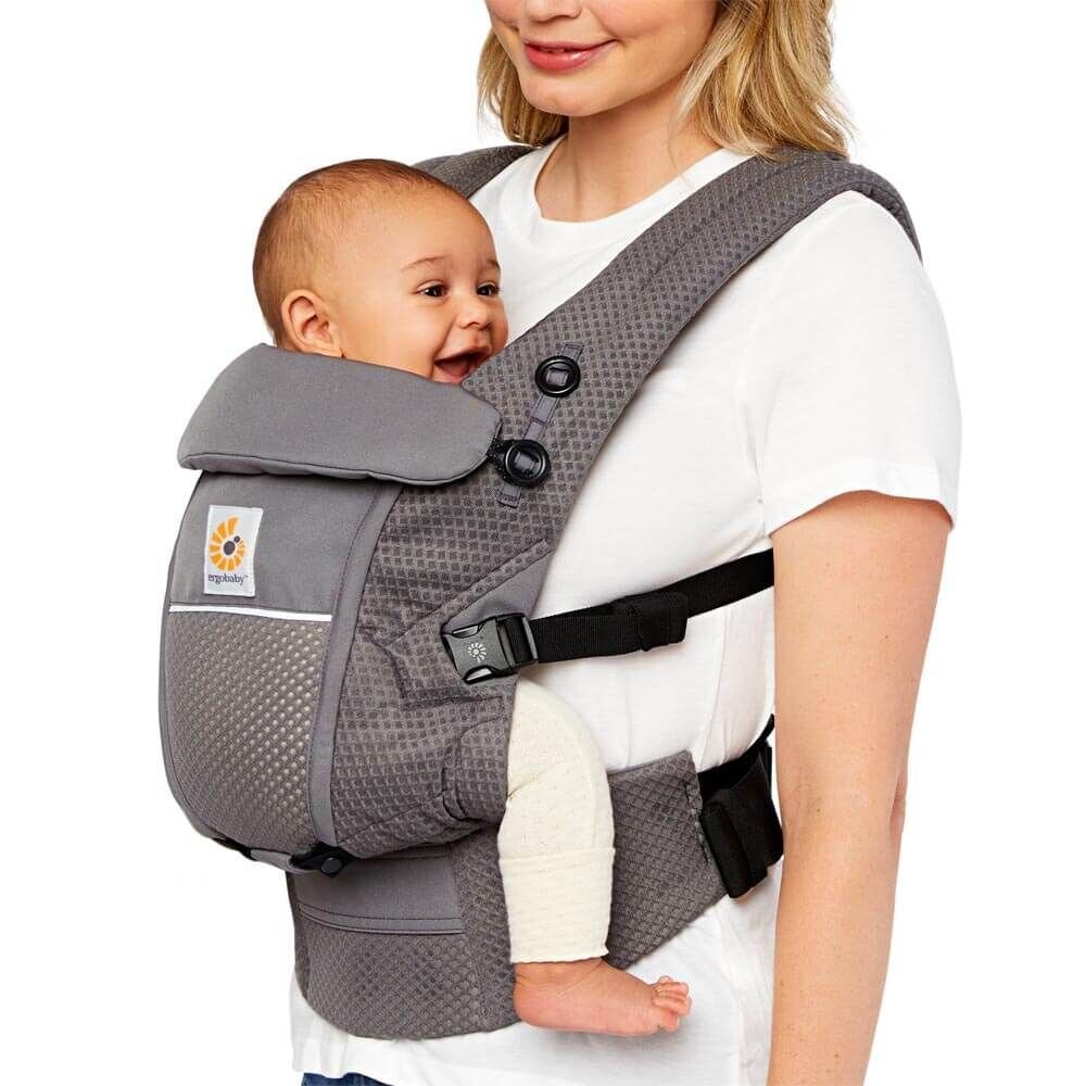 Ergobaby Marsupiu Adapt Soft Flex Mesh Graphite Grey