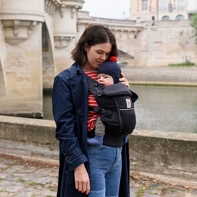 Ergobaby Marsupiu Adapt Soft Flex Mesh Onyx Black