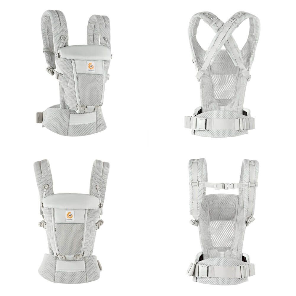 Ergobaby Marsupiu Adapt Soft Flex Mesh Pearl Grey