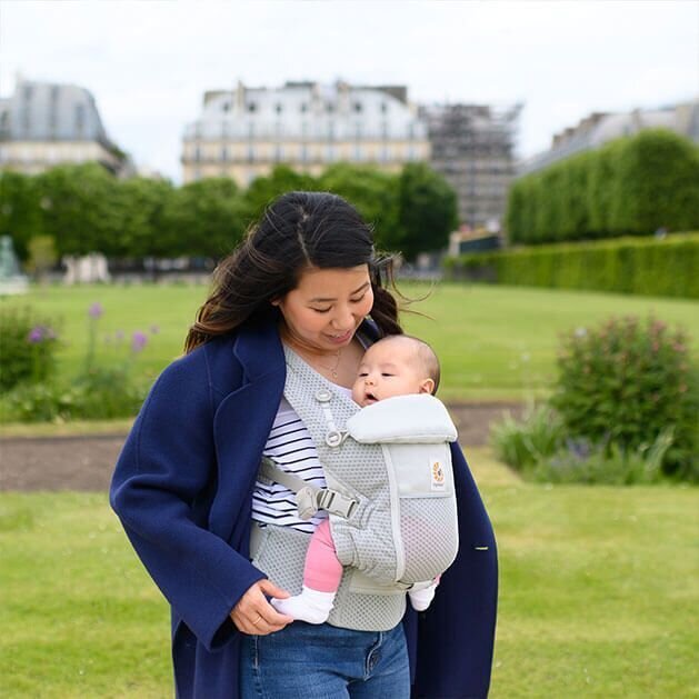 Ergobaby Marsupiu Adapt Soft Flex Mesh Pearl Grey