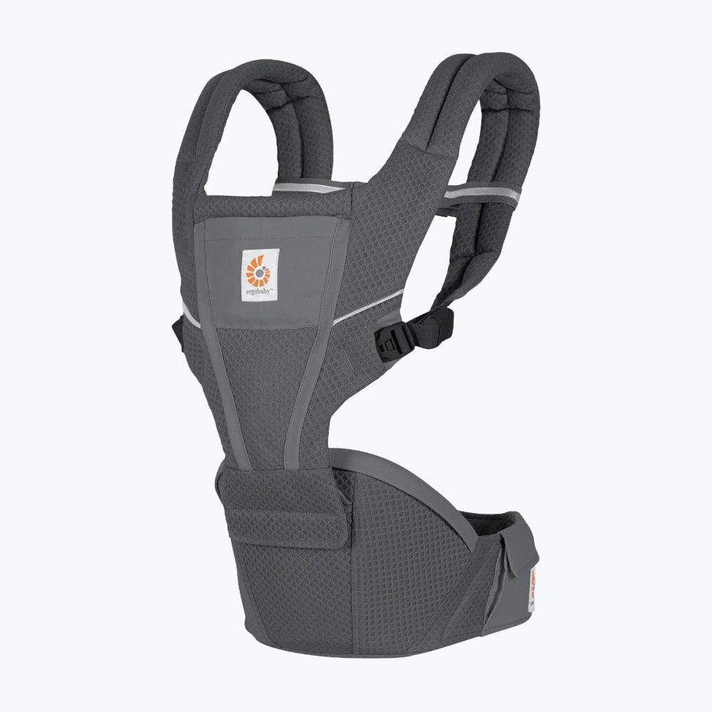 Ergobaby Marsupiu Alta Hip 4 luni-4 ani Graphite Grey 5.5-20.4 kg