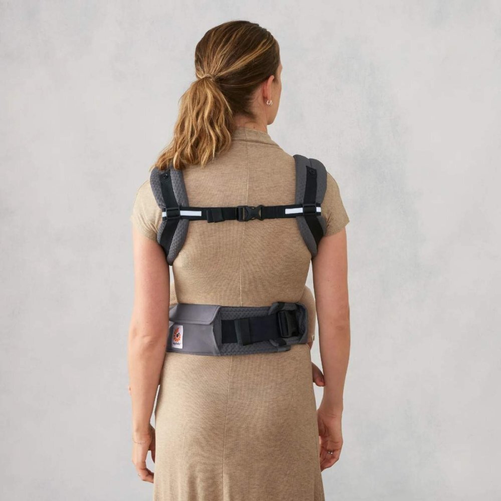 Ergobaby Marsupiu Alta Hip 4 luni-4 ani Graphite Grey 5.5-20.4 kg