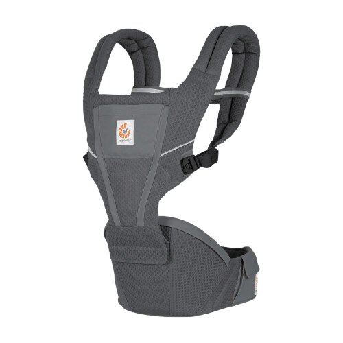 Ergobaby Marsupiu Alta Hip 4 luni-4 ani Graphite Grey 5.5-20.4 kg