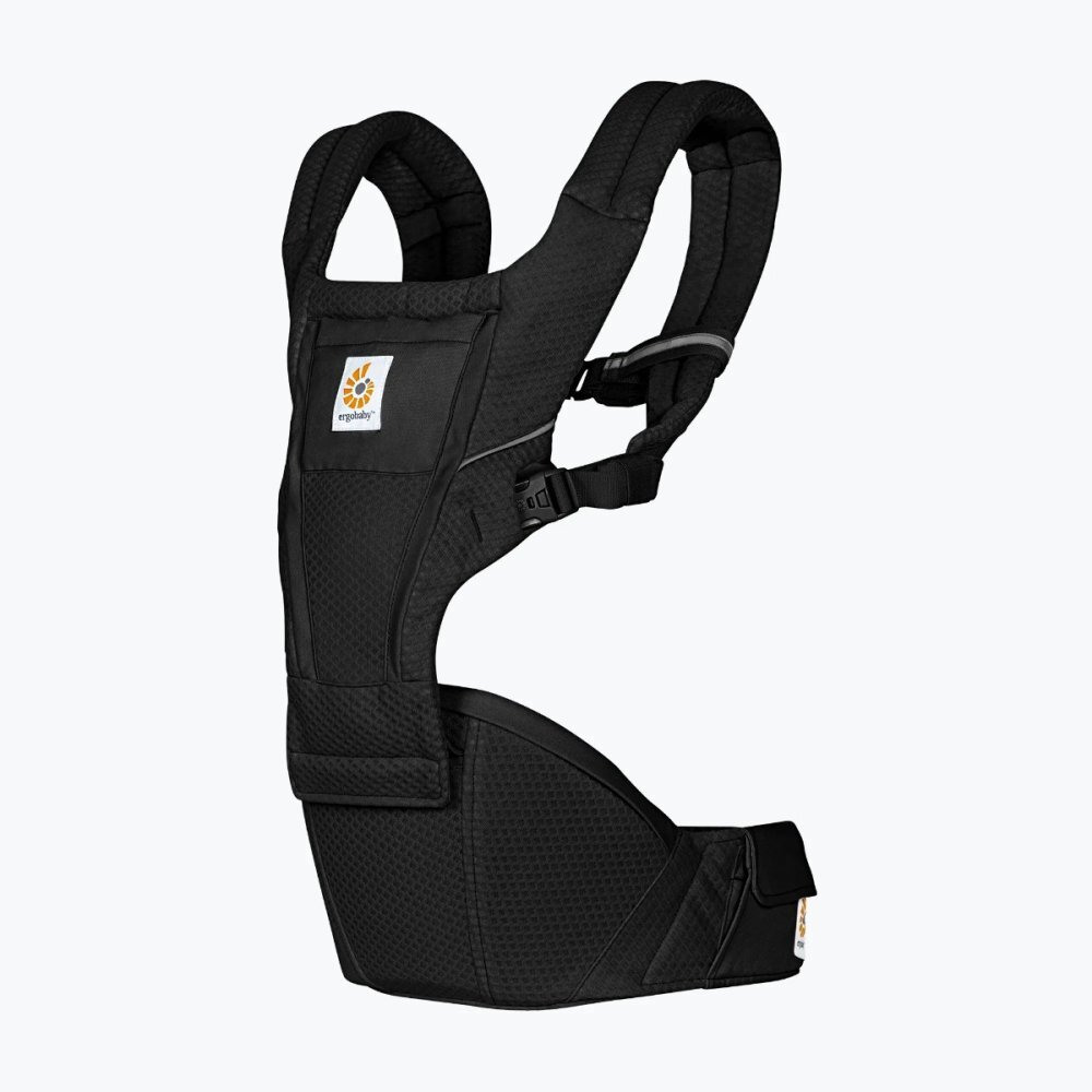 Ergobaby Marsupiu Alta Hip 4 luni-4 ani Onyx Black 5.5-20.4 kg