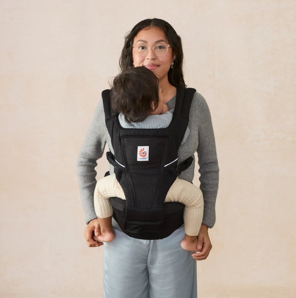 Ergobaby Marsupiu Alta Hip 4 luni-4 ani Onyx Black 5.5-20.4 kg