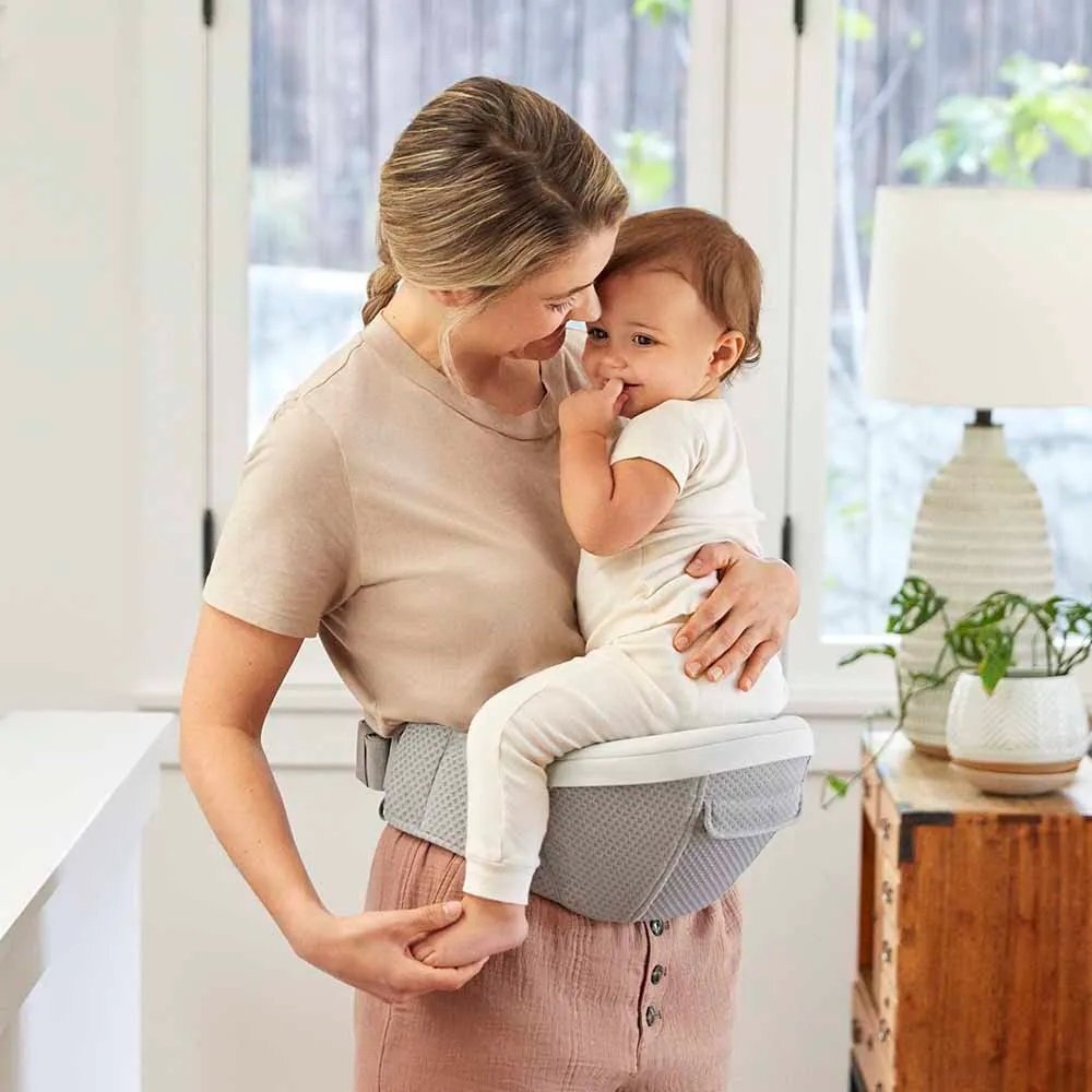 Ergobaby Marsupiu Alta Hip 4 luni-4 ani Pearl Grey 5.5-20.4 kg