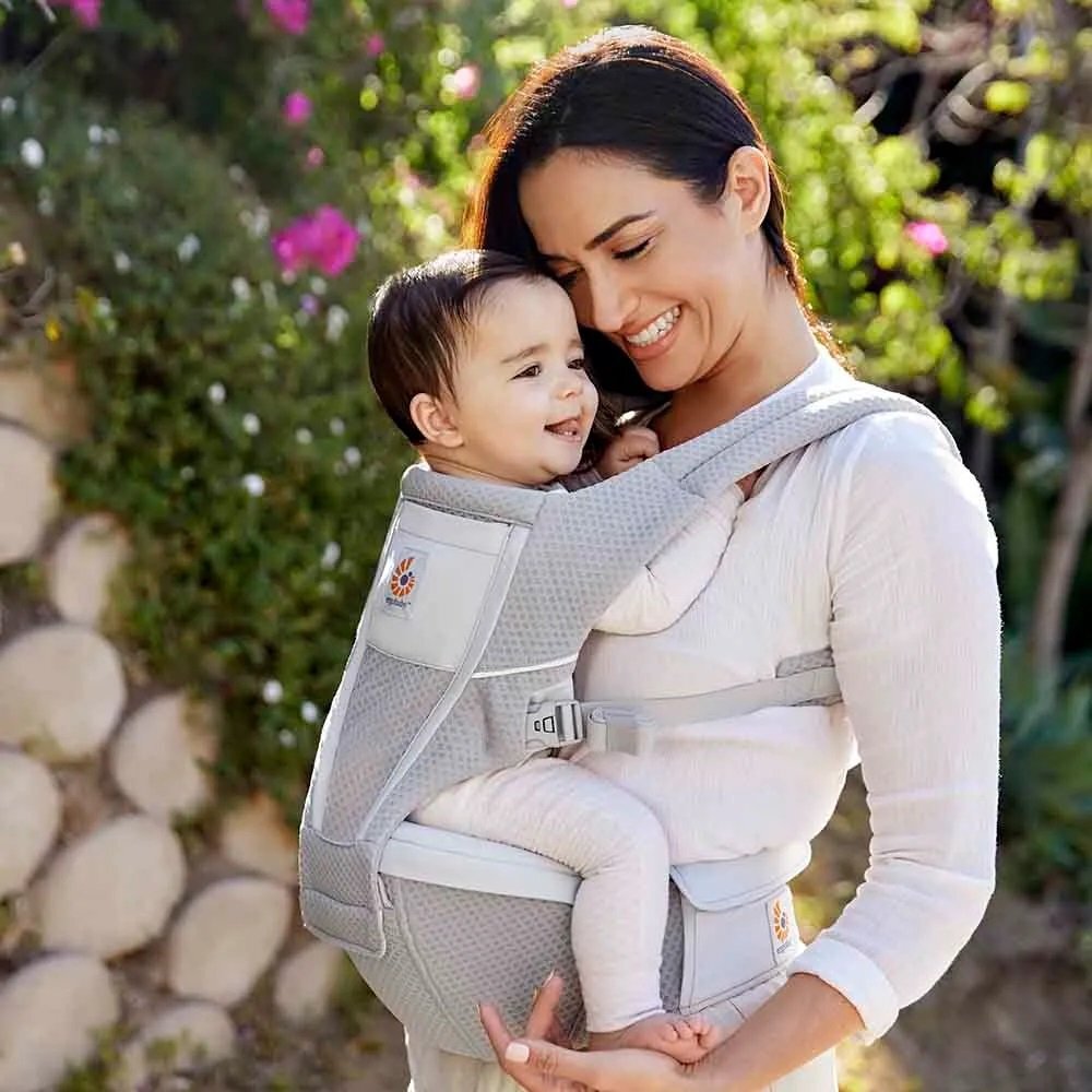 Ergobaby Marsupiu Alta Hip 4 luni-4 ani Pearl Grey 5.5-20.4 kg
