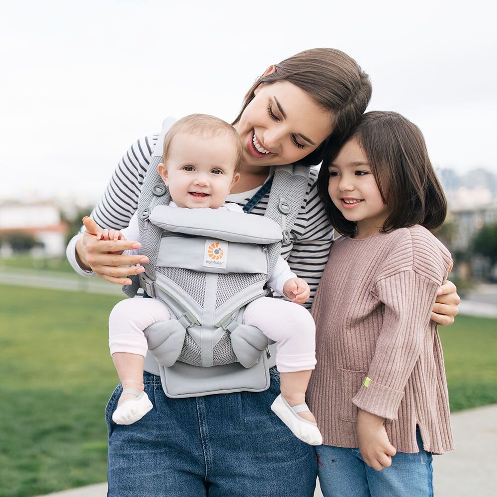 Ergobaby Marsupiu Omni 360 Cool Air Mesh Pearl Grey