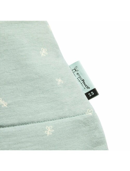 ErgoPouch Sac de dormit Jersey Verde 3-12 luni 6-10 kg 2.5 Tog bumbac organic fermoar bidirectional lavabil la masina croiala slim fit certificat non-toxic premiat in Australia