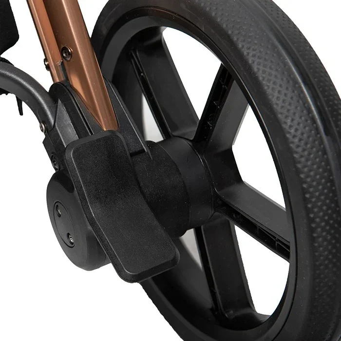 Espiro Carucior 2 in 1 pentru copii Miloo Bej 0-22 kg premium sezut reversibil maner telescopic accesorii incluse