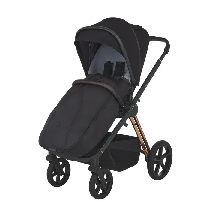 Espiro Carucior 2 in 1 pentru copii Miloo Verde 0-22 kg premium sezut reversibil maner telescopic accesorii incluse