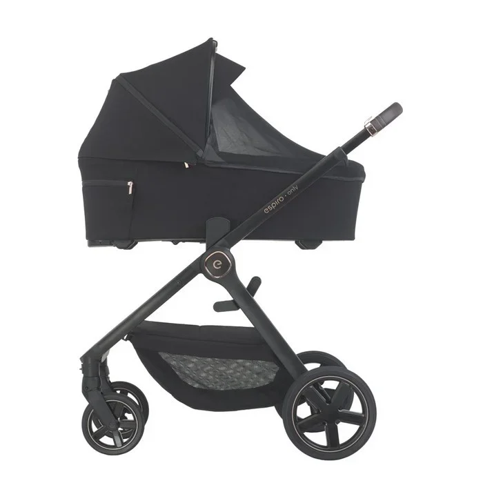Espiro Carucior 2 in 1 pentru copii Only Verde 0-22 kg premium reversibil maner telescopic accesorii incluse