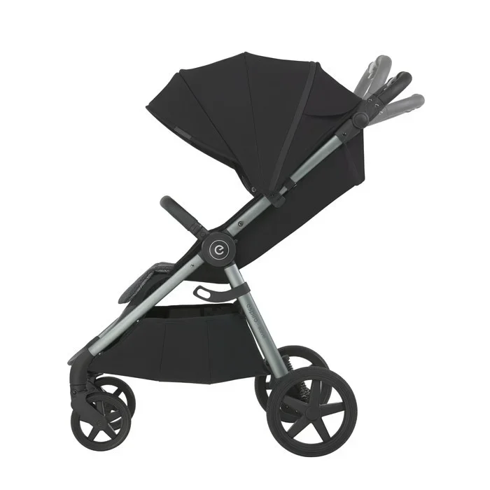 Espiro Carucior pentru copii Wave Bej 0-22 kg compact si usor cu pliere rapida suspensie maner reglabil accesorii incluse