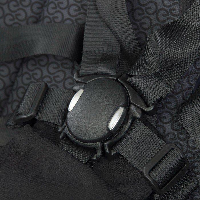 Espiro Carucior pentru copii Wave Negru 0-22 kg compact si usor cu pliere rapida suspensie maner reglabil accesorii incluse