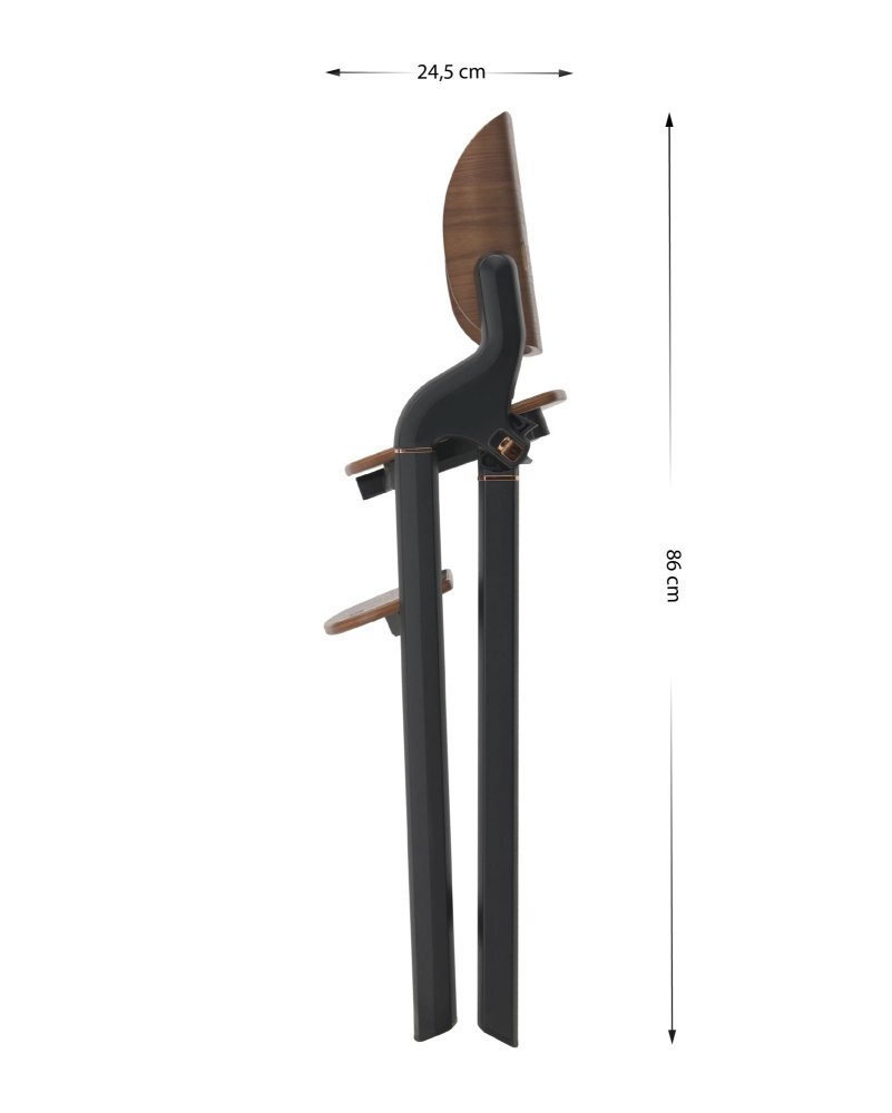Espiro Scaun de masa pentru copii Allure Black pliabil cu centura de siguranta in 5 puncte bara de protectie ergonomica reglare sezut in 5 pozitii tava dubla detasabila si suport pentru picioare reglabil