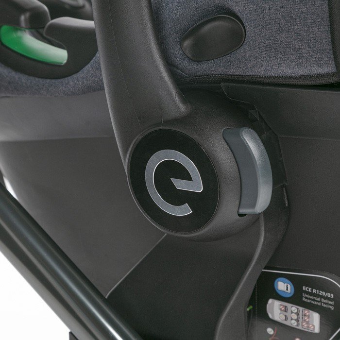 Espiro Scoica auto pentru bebelusi Pi Bej 0-13 kg sistem de prindere cu centura masinii grupa 0+ 40-87 cm