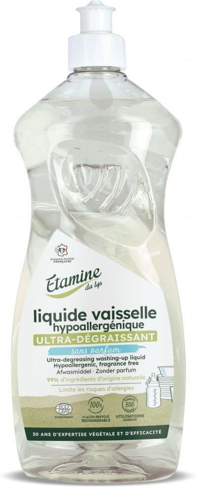 Etamine du Lys Detergent Bio hipoalergenic pentru vase Etamine fara parfum 1 litru