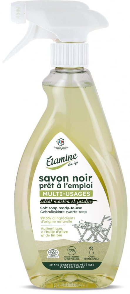 Etamine du Lys Detergent Bio spray multifunctional pentru casa si gradina Etamine fara parfum cu sapun negru 500 ml