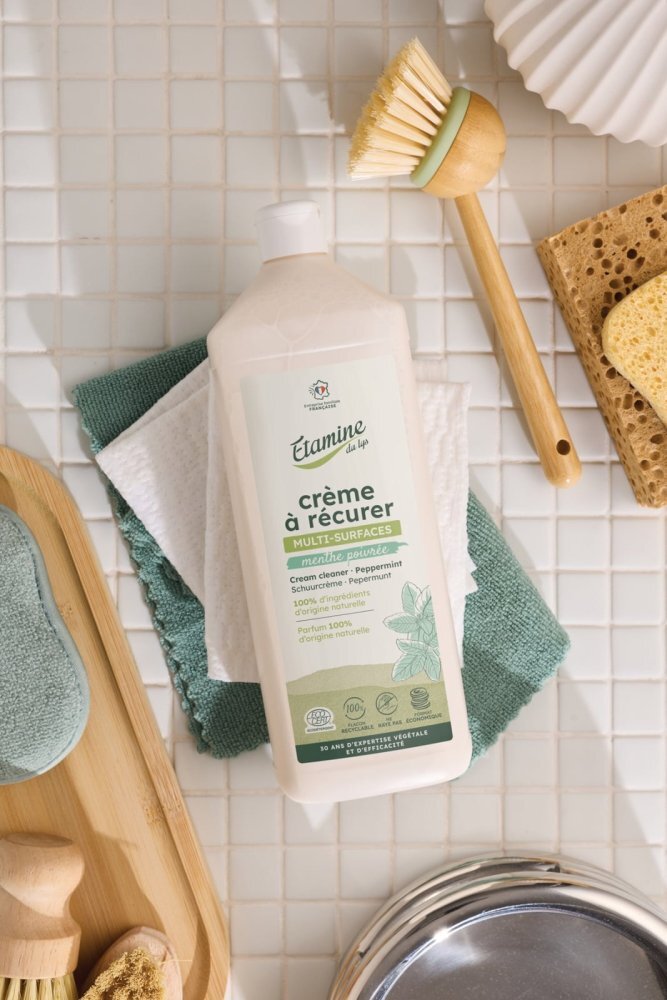 Etamine du Lys Detergent crema Bio pentru suprafete multiple Etamine cu parfum de menta 1 litru