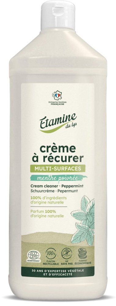 Etamine du Lys Detergent crema Bio pentru suprafete multiple Etamine cu parfum de menta 1 litru