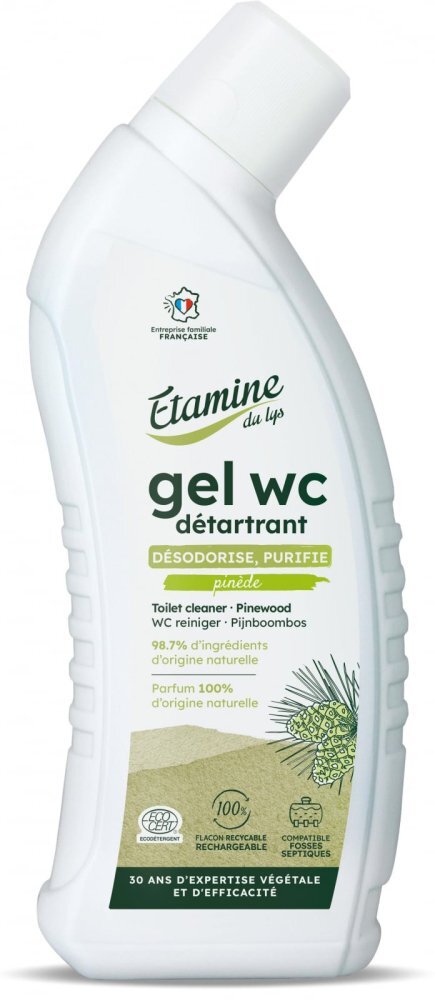 Etamine du Lys Gel Bio curatare si detartrare intensa toaleta Etamine parfum pin 750 ml
