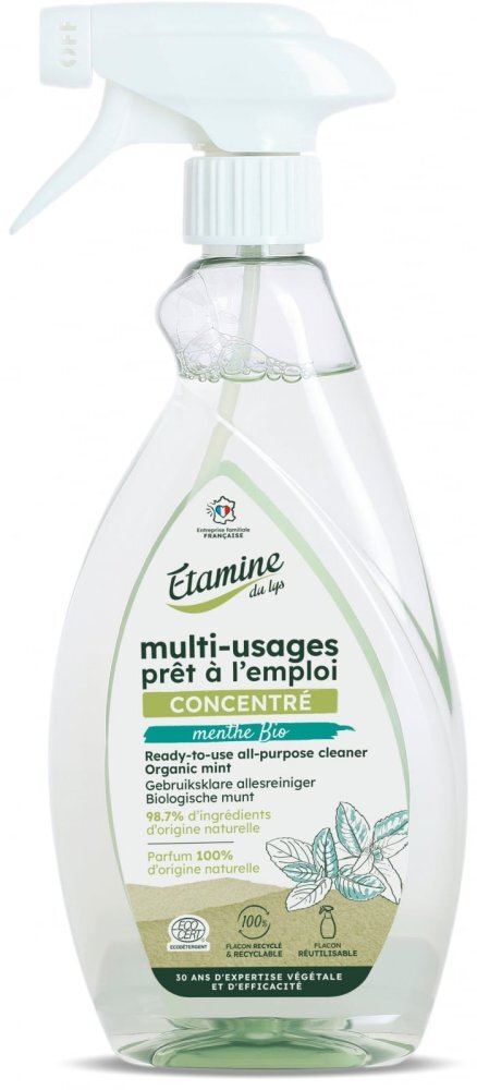 Etamine du Lys Spray Bio multifunctional fara clatire Etamine parfum menta 500 ml