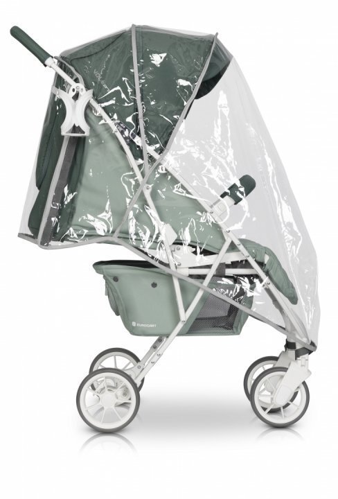 Euro-Cart Carucior cu spatar reglabil omologat pana la 22kg Volt Olt Pro Jungle extrem de mic la pliere cadru de aluminiu roti cu suspensii spatar reglabil in 3 pozitii accesorii incluse